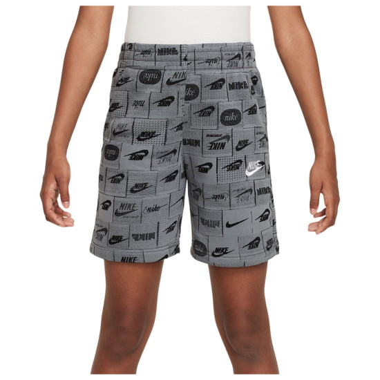 Nike Παιδικό σορτς Sportswear Club French Terry Allover Print Shorts